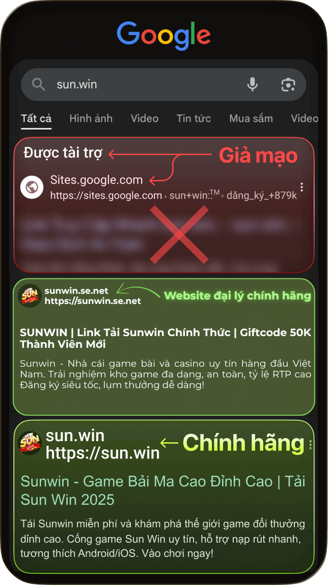 sunwin chính thức