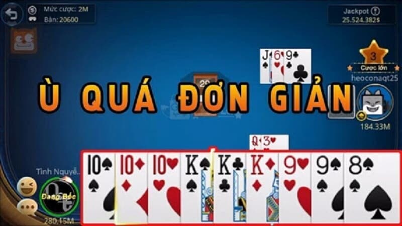 Mức thưởng ù tròn trong bài phỏm Sunwin cực kỳ hấp dẫn