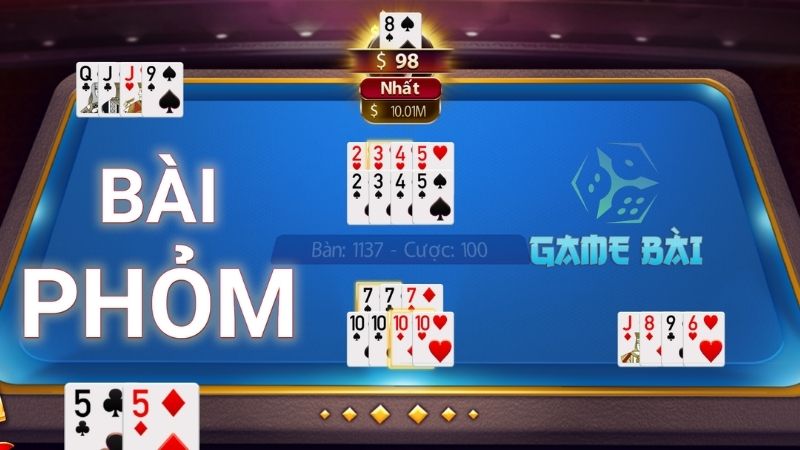 Phỏm là gì? Hướng dẫn cách chơi và mẹo đánh thắng nhanh 2 Bài phỏm mang đến nhiều trải nghiệm thú vị cho người chơi